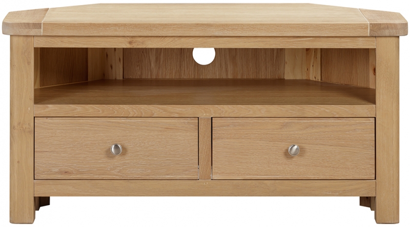 Fairway Furniture Fairford Oak Dining Corner TV Unit