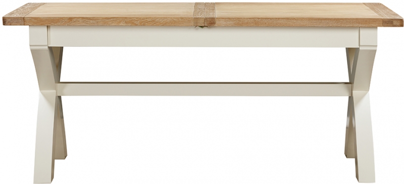 Fairway Furniture Fairford Painted Dining Cross Leg Extending Dining Table