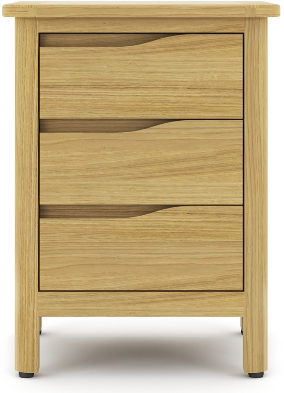 Fairway Furniture Halkirk Bedroom 3 Drawer Bedside Chest