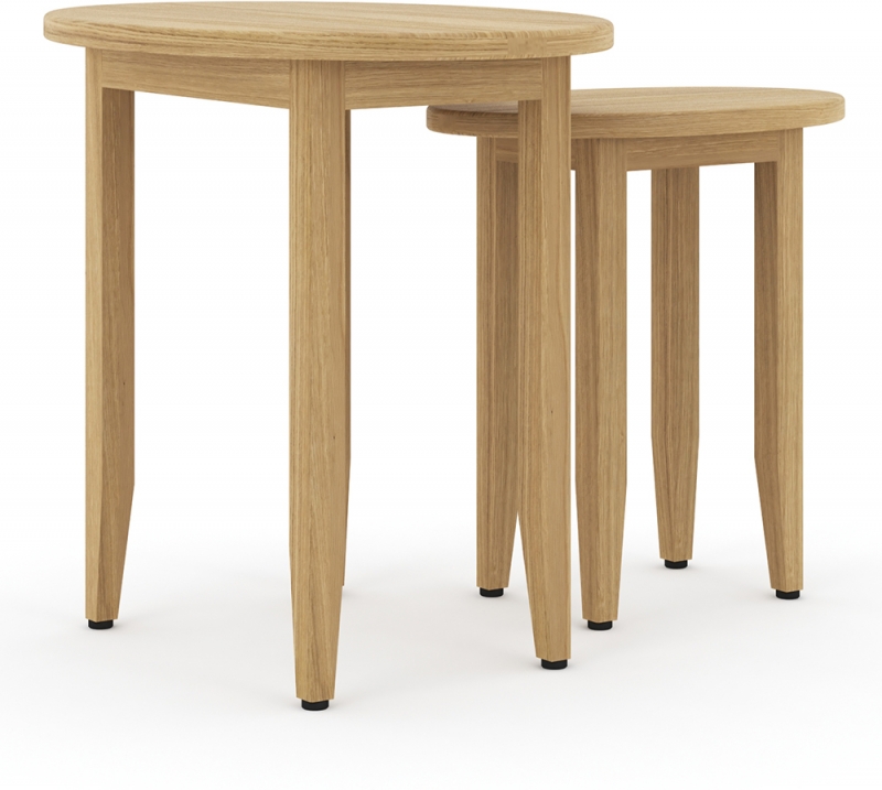 Fairway Furniture Marlow Oval Nest of Tables