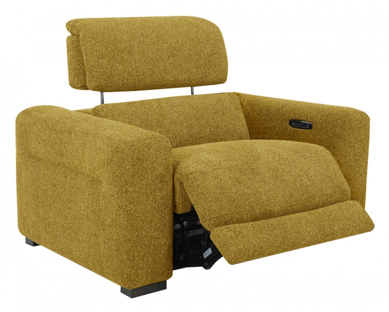 HTL  Brook Power Recliner Chair with Power Ratchet Headrest & USB