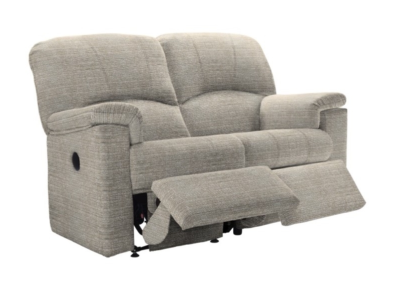 G Plan  Chloe 2 Seater Sofa with Double Power Recliner Actions
