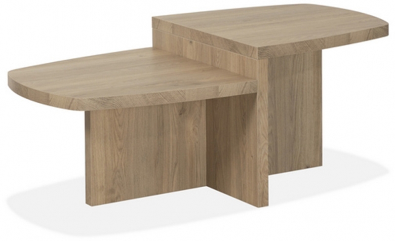 Fairway Furniture Choice Danish Oval 2-Step Coffee Table