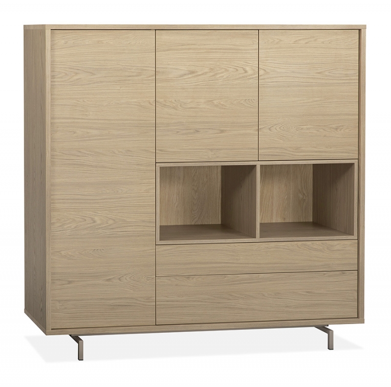 Maxfurn Fiore Large Wall Cabinet with LED Lighting