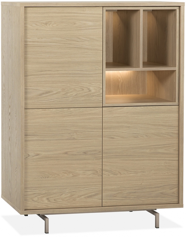 Maxfurn Fiore Wall Cabinet with LED Lighting