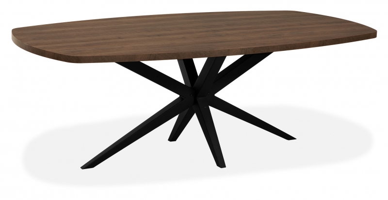 Maxfurn Montello Danish Oval 275cm Fixed Top Dining Table (Width 110cm)
