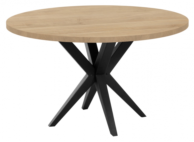 Maxfurn Montello Round 120cm Fixed Top Dining Table