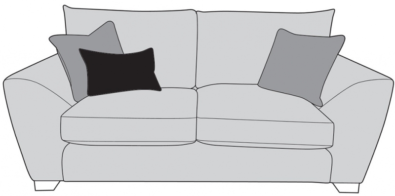 Buoyant Upholstery Ltd Mali 3 Seater Sofa