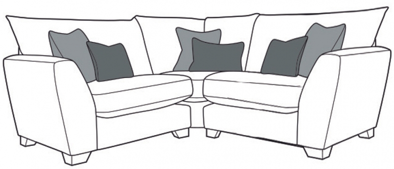 Buoyant Upholstery Ltd Mali Small 3 Piece Corner Group