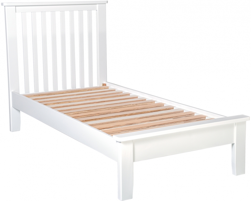 Fairway Furniture Howard 3'0 Single Bedframe-White Painted