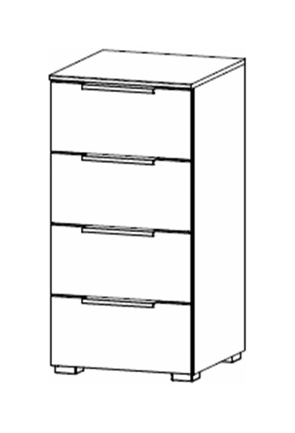 Fairway Furniture Taro 6D25 4 Drawer Chest
