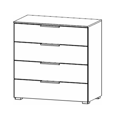 Fairway Furniture Taro 6D26 4 Drawer Wide Chest
