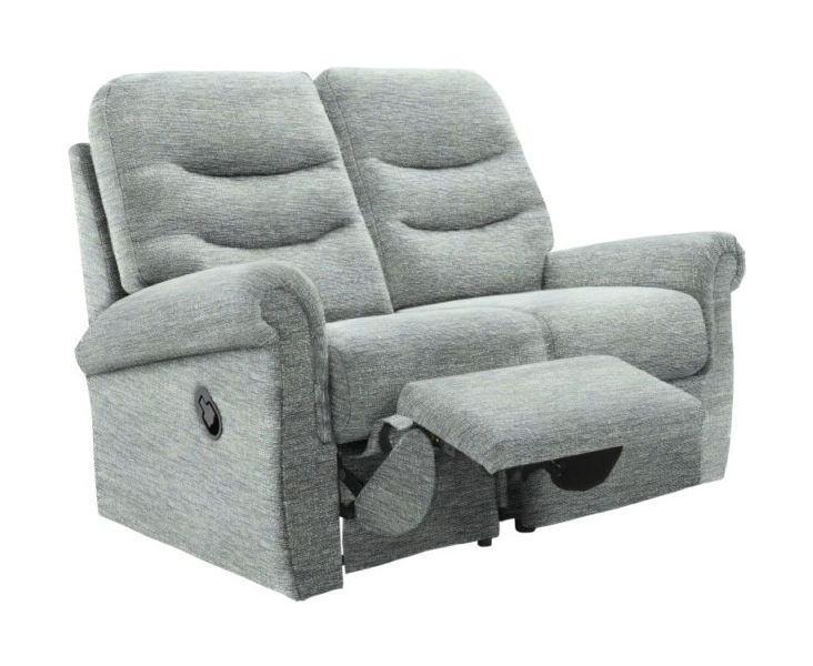G-Plan Holmes 2 Seater Sofa with Single Manual Recliner Action