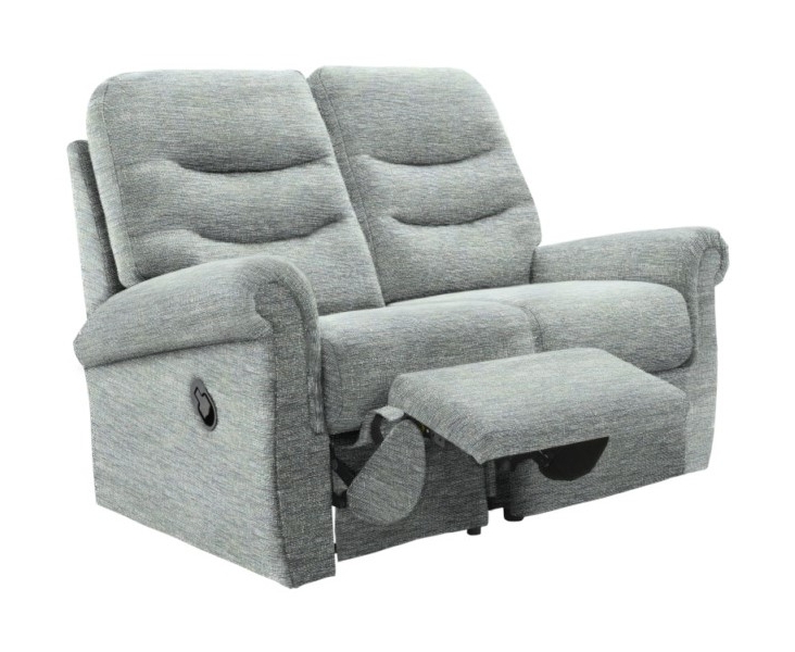 G Plan  Holmes 2 Seater Sofa with Single Manual Recliner Action