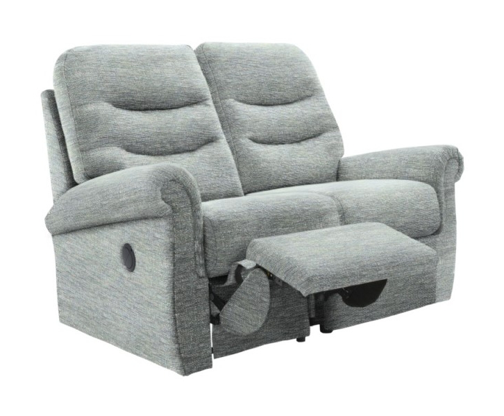 G Plan  Holmes 2 Seater Sofa with Single Power Recliner Action