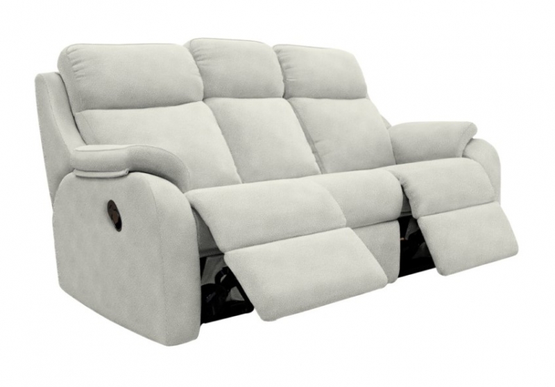 G-Plan Kingsbury 3 Seater Sofa with Double Manual Recliner Actions