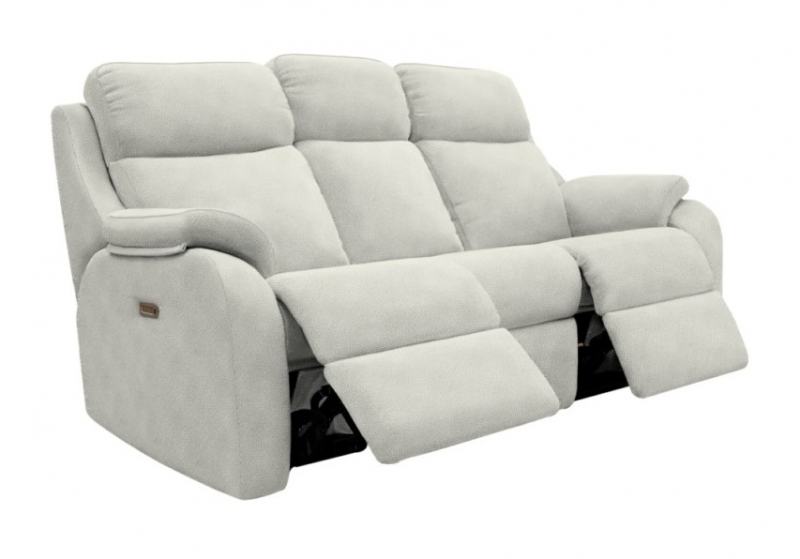 Reclining sectional online with adjustable headrest