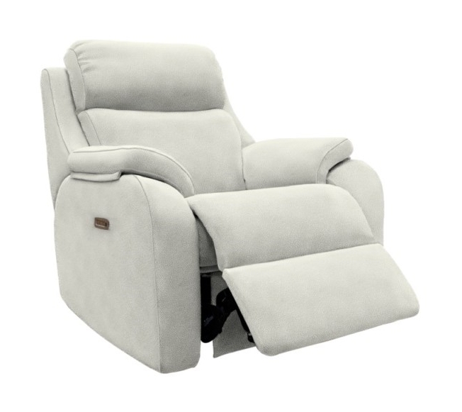 G-Plan Upholstery Kingsbury Power Recliner Chair with Power Headrest and Lumbar Support