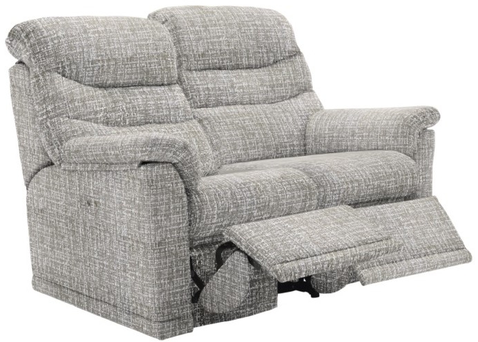 G-Plan Malvern 2 Seater Sofa with Double Power Recliner Actions - Touch Button