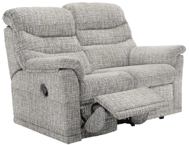 G-Plan Malvern 2 Seater Sofa with Single Manual Recliner Action