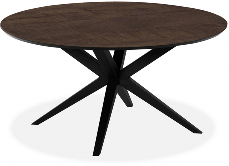 Maxfurn Waide Small Round 130cm Extending Dining Table