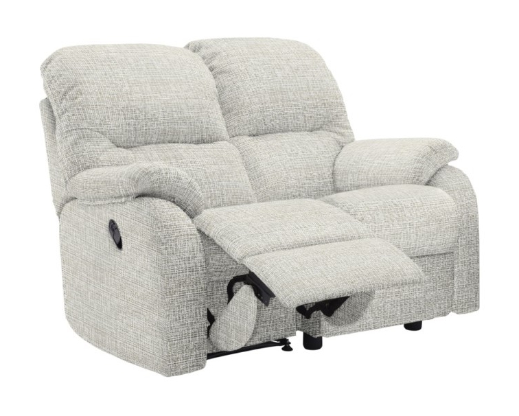 G-Plan Mistral 2 Seater Sofa with Single Manual Recliner Action