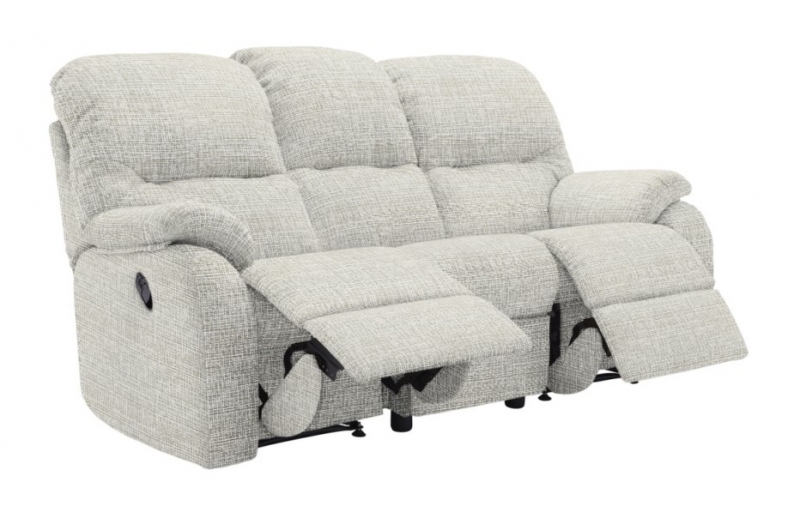 G-Plan Mistral 3 Seater Sofa (3 Cushion) with Double Manual Recliner Actions