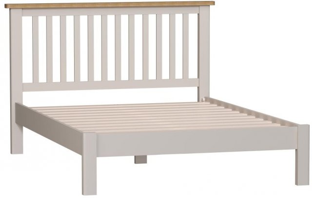 Feels Like Home Carbis 4'6 Double Bedframe with Headboard Insert