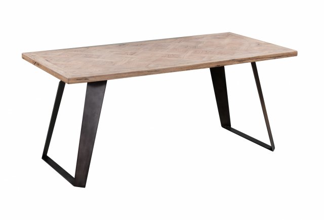 Feels Like Home Ludo Fixed Top Dining Table - 140 x 90cm