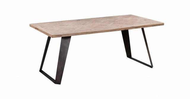 Ludo Fixed Top Dining Table - 180 x 90cm