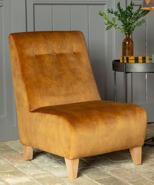 Petra Accent Chair-Armless