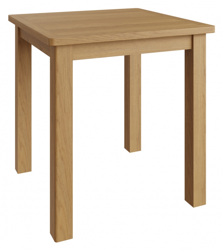 Totnes Dining Fixed Top Dining Table - 75 x 75cm