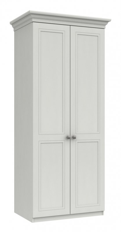 Celeste 2 Door Wardrobe - 1 Rail - 1 Shelf