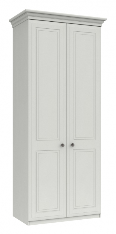 Halley 2 Door Wardrobe - 1 Rail - 1 Shelf
