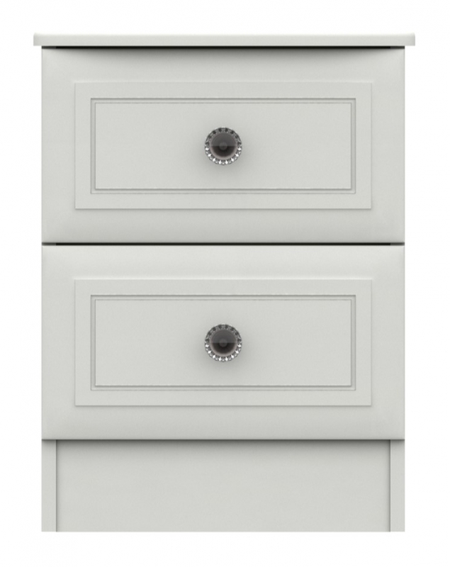 Fairway Furniture Halley 2 Drawer Bedside Chest
