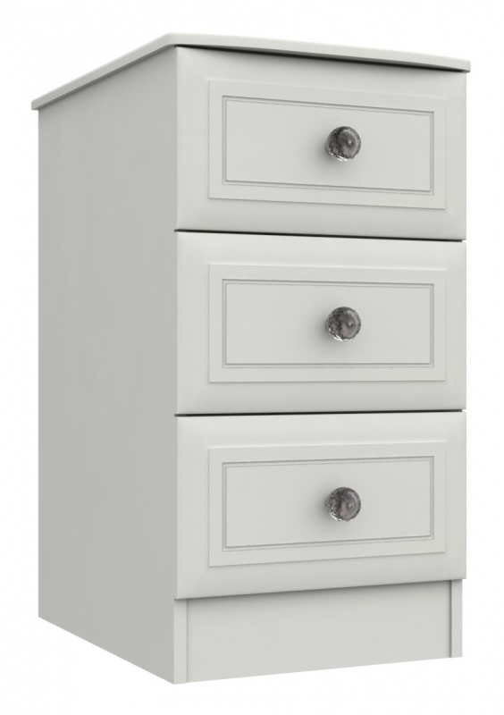 Halley 3 Drawer Bedside Chest