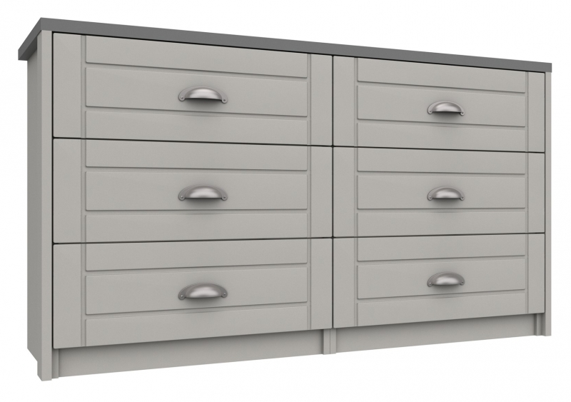 Shadow 3 Drawer Double Chest