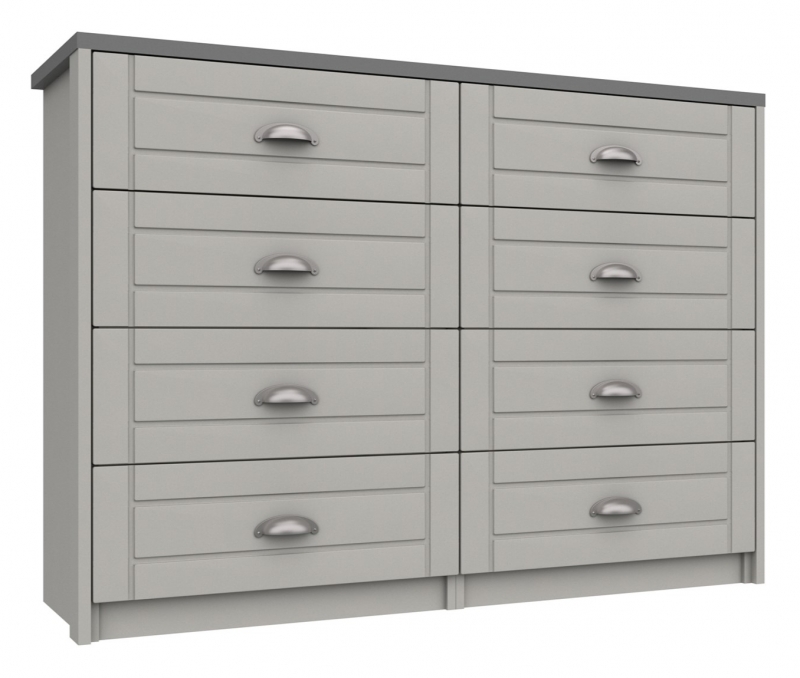 Shadow 4 Drawer Double Chest