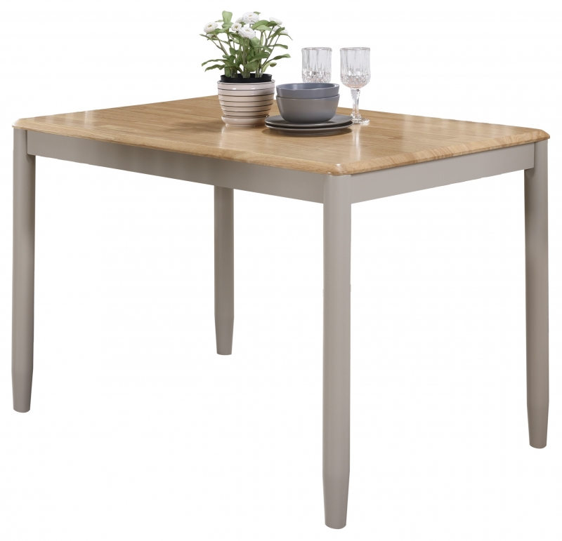 B.C. Do not rod Feels Like Home Fowey Fixed Top Dining Table - Fairway Furniture