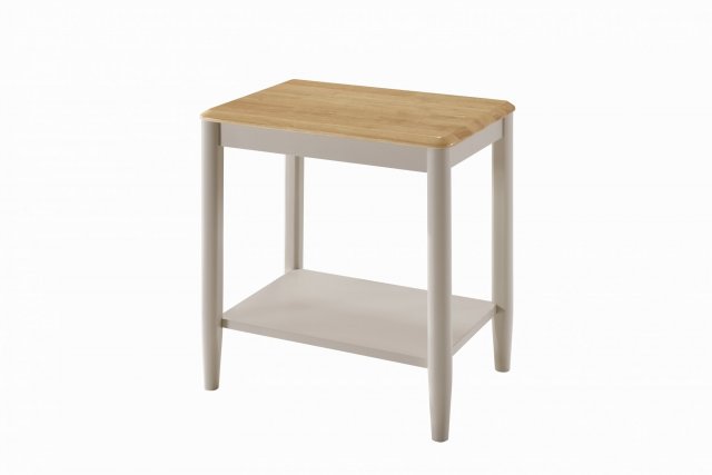 Fairway Furniture Fowey Lamp Table with Shelf
