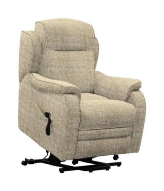Parker Knoll Boston Rise and Recline Chair with Button Handset-Dual Motor