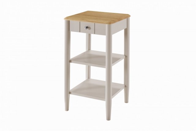 Fairway Furniture Fowey Telephone Stand with 2 Shelves