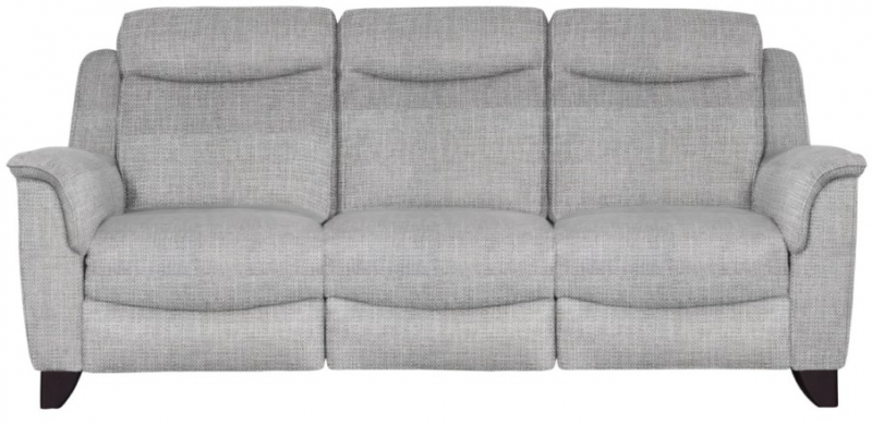 Parker Knoll Manhattan 3 Seater Double Power Recliner Sofa with 2 Button Switch-Single Motor