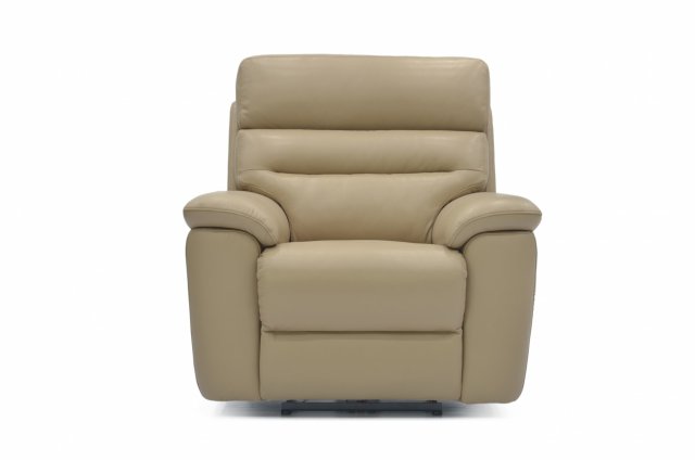 Feels Like Home Edison Power Recliner Chair with Adjustable Headrest and USB