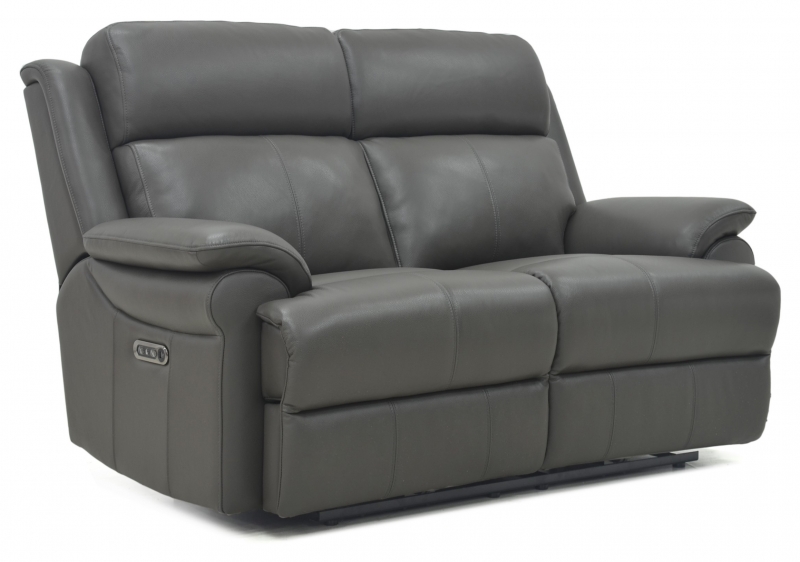 Hudson 2 Seater Double Power Recliner Sofa with Power Headrests and USB