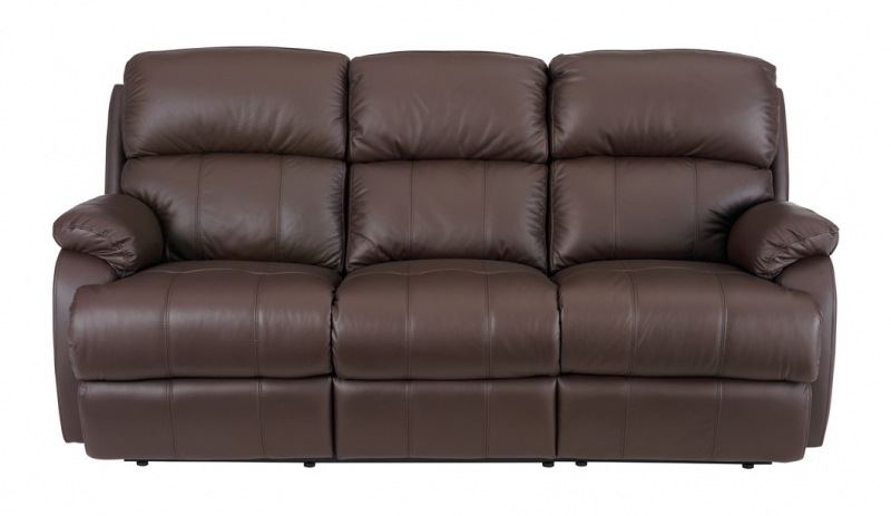 Feels Like Home Liberty 3 Seater Double Manual Recliner Sofa