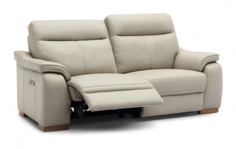 Feels Like Home Lulu 2 Seater Double Power Recliner Sofa with Adjustable Headrests and USB