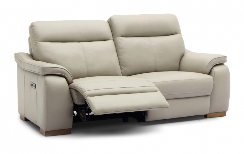 Feels Like Home Lulu 2 Seater Double Power Recliner Sofa with USB