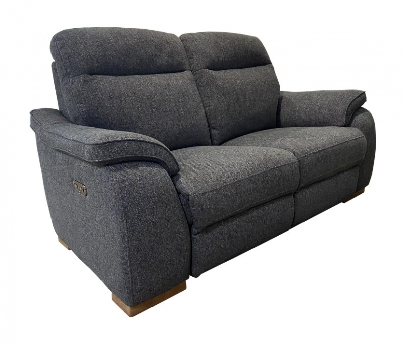 Feels Like Home Lulu 2.5 Seater Double Power Recliner Sofa with USB