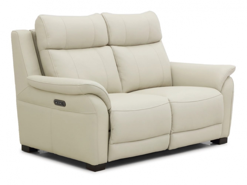 Feels Like Home Simone 2 Seater Double Power Recliner Sofa with USB